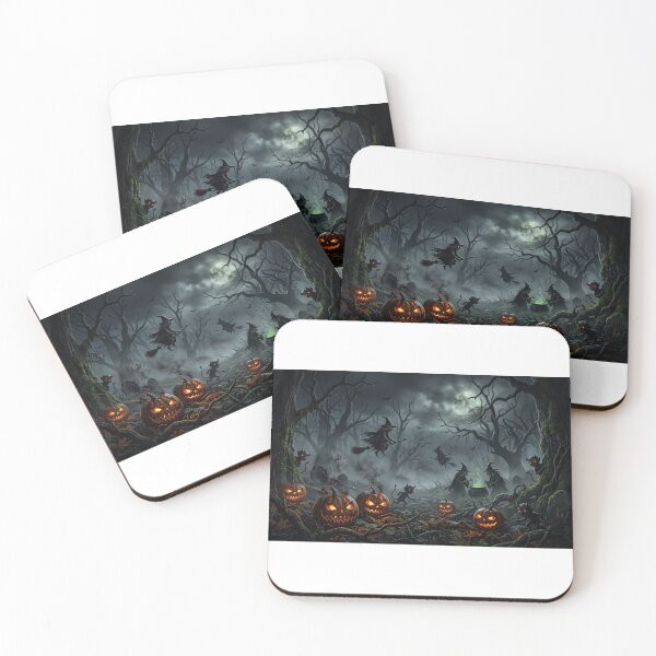 Item preview, Spooky Cemetery Halloween Night designed and sold by Freedom Line Studio.