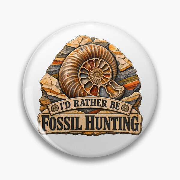 Artikelvorschau, Ich wäre lieber Fossilienjäger – Paläontologe für Vintage-Ammonitensteine entworfen und verkauft von Photo-Sphere101.