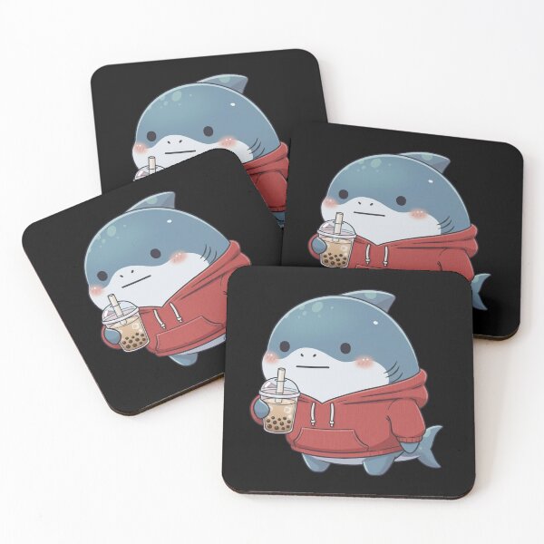 Item preview, Cute Boba Shark designed and sold by Nature's Chibis.