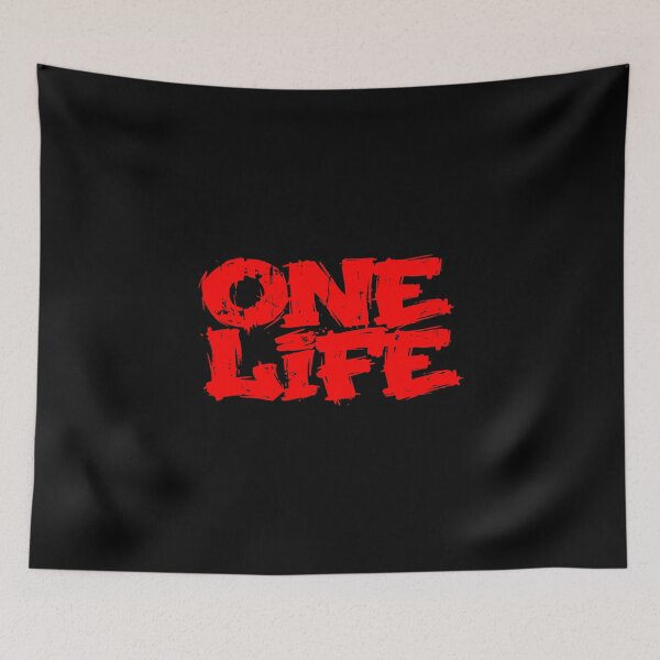 Item preview, One Life | Bold Motivational Statement designed and sold by typoinspired.
