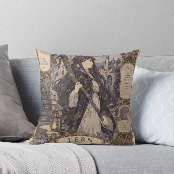 Item preview, Purple Mage Ornate Poster | Elegant Fantasy Anime Art designed and sold by OrionInkVault.