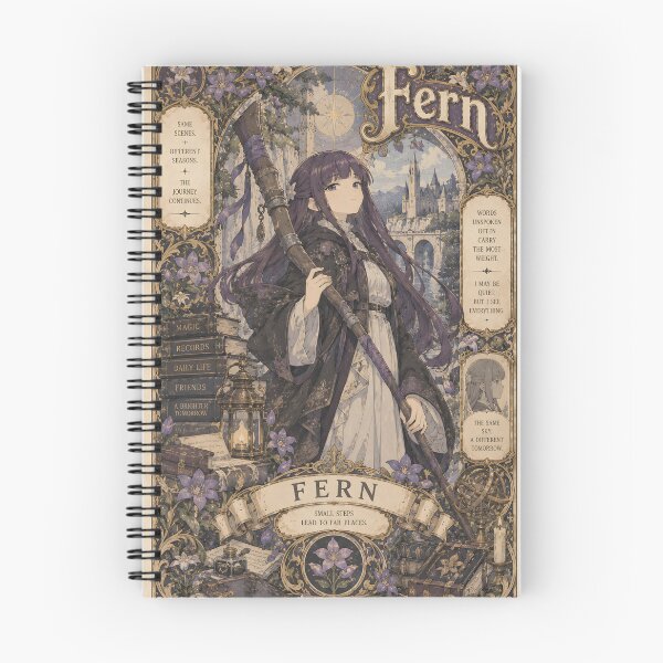 Item preview, Purple Mage Ornate Poster | Elegant Fantasy Anime Art designed and sold by OrionInkVault.