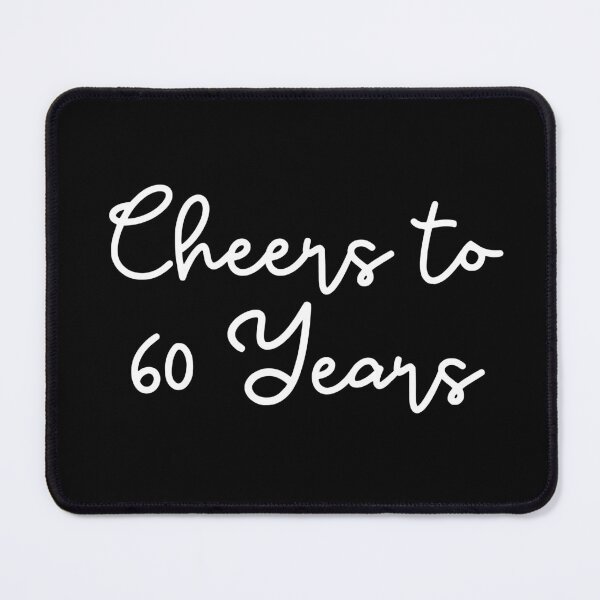 Item preview, Cheers to 60 Years - 60th Wedding Anniversary Gift for Couples Men Women designed and sold by Mozaic Clothes.