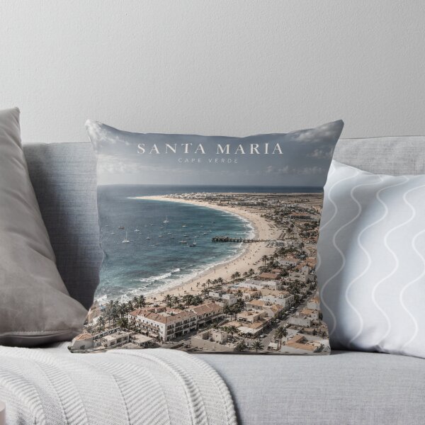 Item preview, Santa Maria Cinematic Monochrome Coastal Artwork designed and sold by MichaeIRellov.
