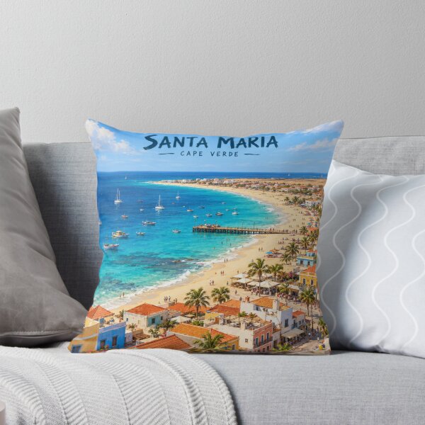 Item preview, Santa Maria Painterly Cape Verde Impression designed and sold by MichaeIRellov.