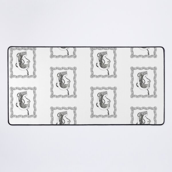 Item preview, Letter G - Illuminated Initial in Ornate Swirling Frame designed and sold by The Outlier Studio.