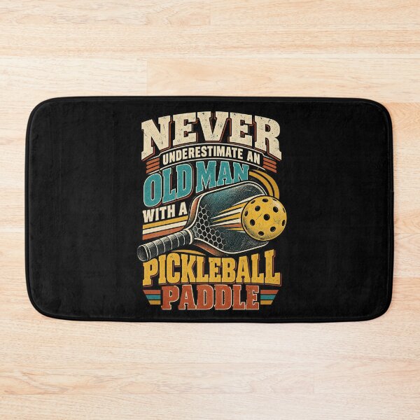 Item preview, Mens Never Underestimate an Old Man with A Pickleball Paddle vintage comfort colors gift designed and sold by PensaPo2.