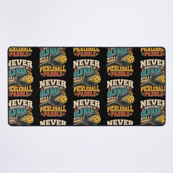 Item preview, Mens Never Underestimate an Old Man with A Pickleball Paddle vintage comfort colors gift designed and sold by PensaPo2.