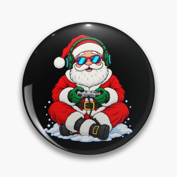 Item preview, Cool Santa Claus Christmas Gamepad Controller Snow Scene designed and sold by chem3a-wst.