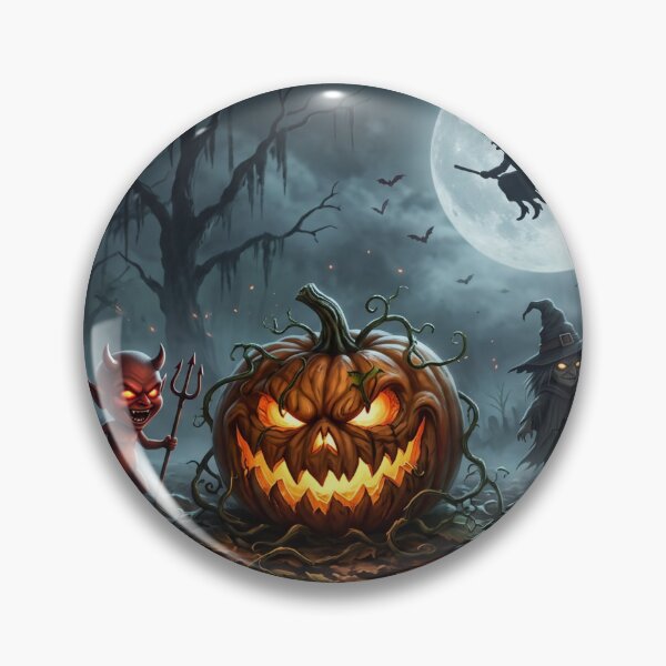 Item preview, Halloween Night Pumpkin designed and sold by Freedom Line Studio.