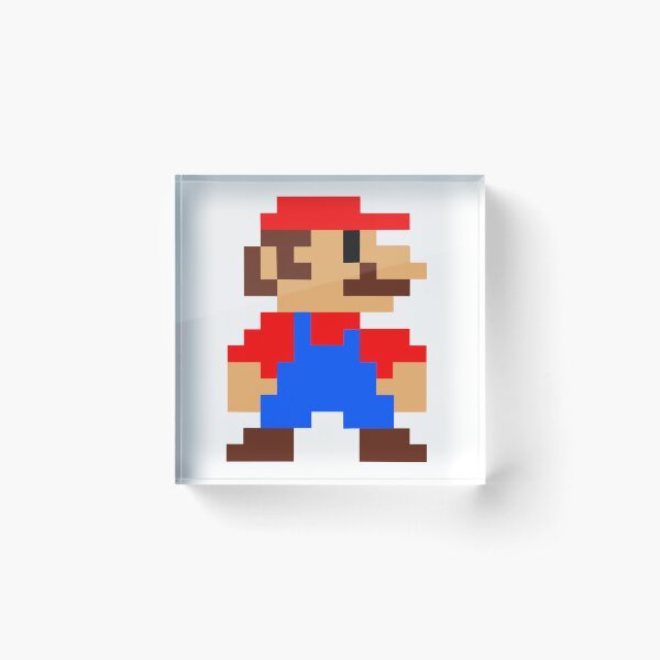 Artikelvorschau, Mario 8-Bit-Pixelgrafik entworfen und verkauft von Arty Tees .