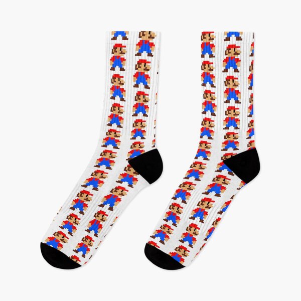 Artikelvorschau, Mario 8-Bit-Pixelgrafik entworfen und verkauft von Arty Tees .