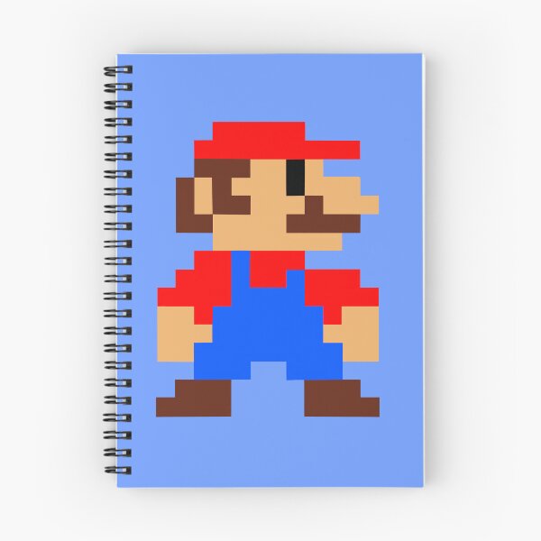 Item preview, Mario 8 bit pixel art  designed and sold by Arty Tees .
