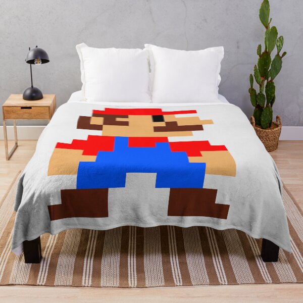Item preview, Mario 8 bit pixel art designed and sold by Arty Tees .