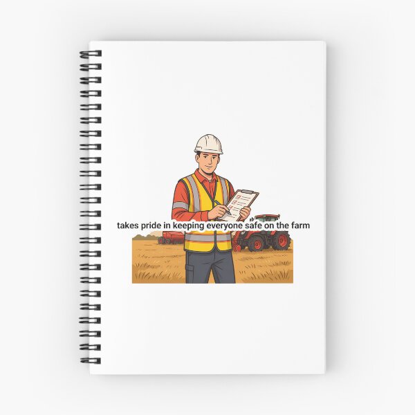 Item preview, Safe on the Farm Safety Poster designed and sold by NiftyWrx.
