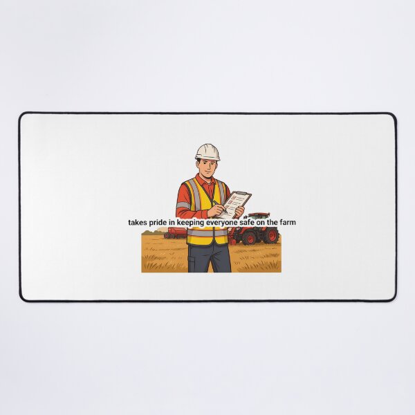 Item preview, Safe on the Farm Safety Poster designed and sold by NiftyWrx.