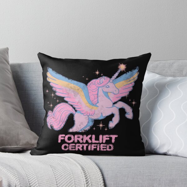Item preview, Forklift Certified Funny Pastel Unicorn designed and sold by missmelodyferal.