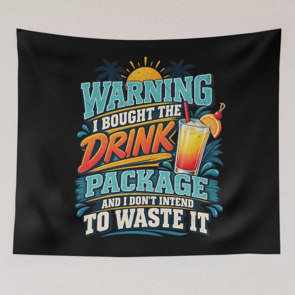 Item preview, I Bought The Drink Package Funny Cruise Ship Drink Package gift for her designed and sold by Maureendz.