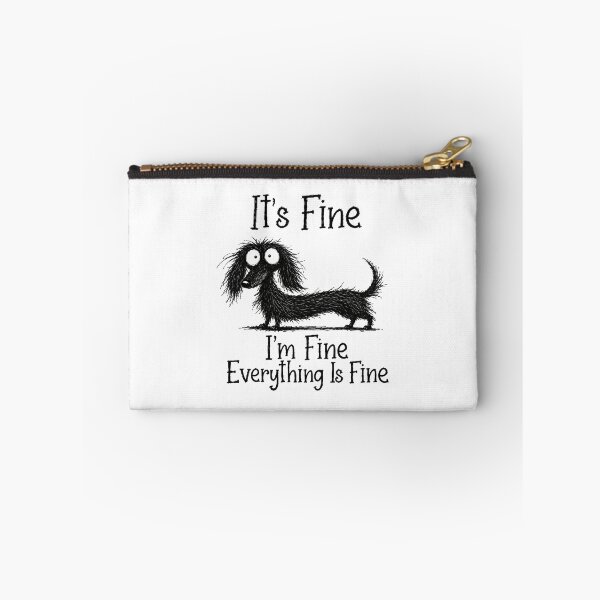 Item preview, It's Fine I'm Fine Everything Is Fine designed and sold by VioletPixelCute.