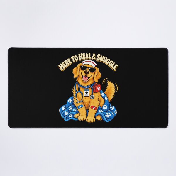 Item preview, Here To Heal Snuggle Retriever Dog Nurse Comfort designed and sold by chem3a-wst.
