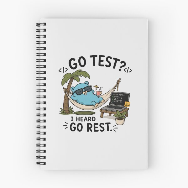 Artikelvorschau, Golang gopher mascot command go rest entworfen und verkauft von Olena Du.