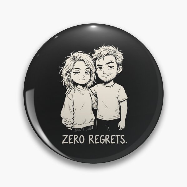 Item preview, Zero Regrets Funny Couple Relationship designed and sold by SplashTastic.