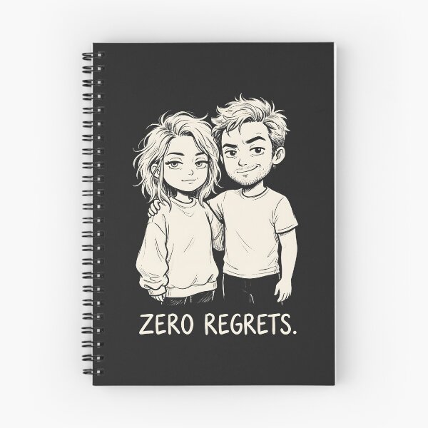 Item preview, Zero Regrets Funny Couple Relationship designed and sold by SplashTastic.