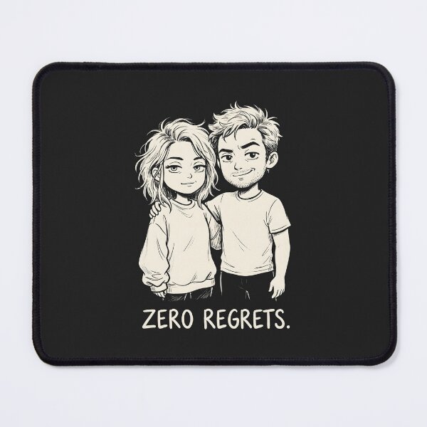 Item preview, Zero Regrets Funny Couple Relationship designed and sold by SplashTastic.