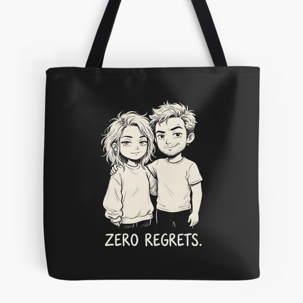 Item preview, Zero Regrets Funny Couple Relationship designed and sold by SplashTastic.