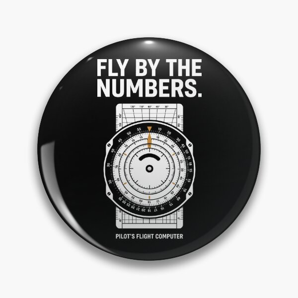 Item preview, Pilot Flight Computer Fly By The Numbers Aviation designed and sold by SplashTastic.