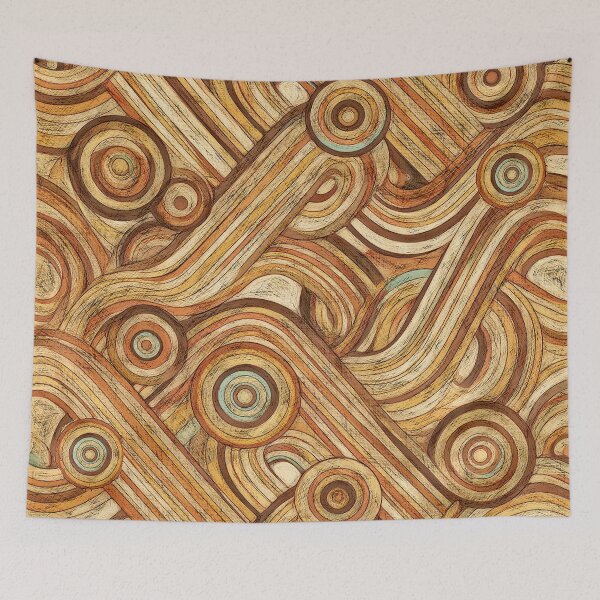 Item preview, 1970s Vintage Modernist Flow designed and sold by Hen-C-Art.