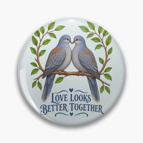 Item preview, Two Turtle-Doves Companionship designed and sold by taiche.