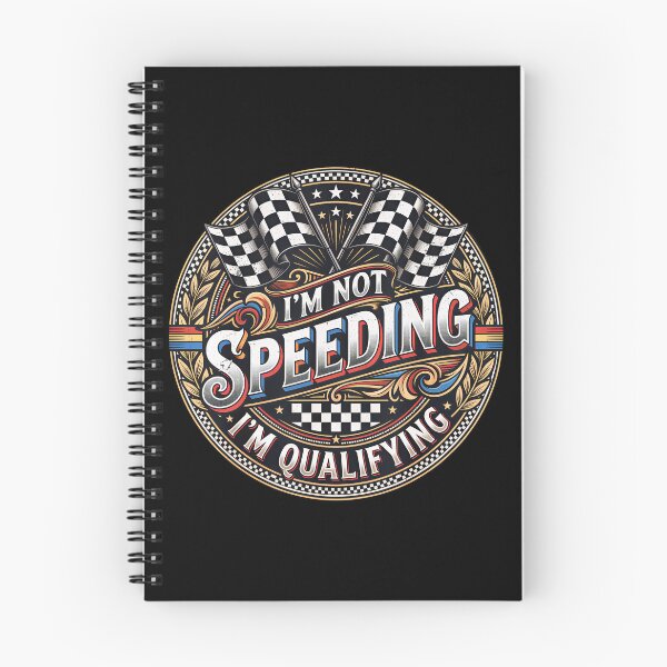 Item preview, Racing Car Not Speeding Im Qualifying Race  designed and sold by gear-posters.