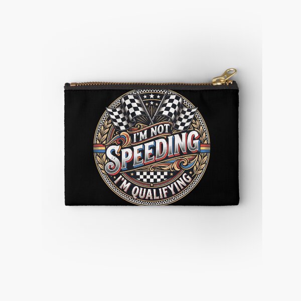 Item preview, Racing Car Not Speeding Im Qualifying Race  designed and sold by gear-posters.