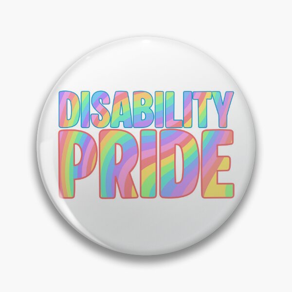 Item preview, Disability Pride Rainbow designed and sold by GeoGoose.