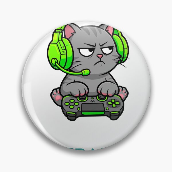 Item preview, I Paused My Game To Be Here Funny Gamer Cat Shirt Video Game Gift designed and sold by RobinHoodShirts.