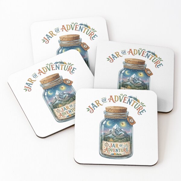 Item preview,  Jar of Adventure Magic Mountain Landscape Art designed and sold by Sanan Israyilli.