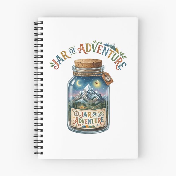 Item preview,  Jar of Adventure Magic Mountain Landscape Art designed and sold by Sanan Israyilli.