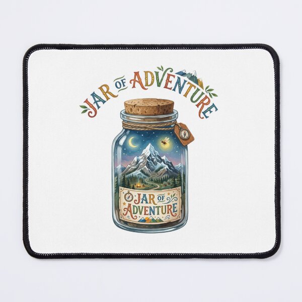 Item preview,  Jar of Adventure Magic Mountain Landscape Art designed and sold by Sanan Israyilli.