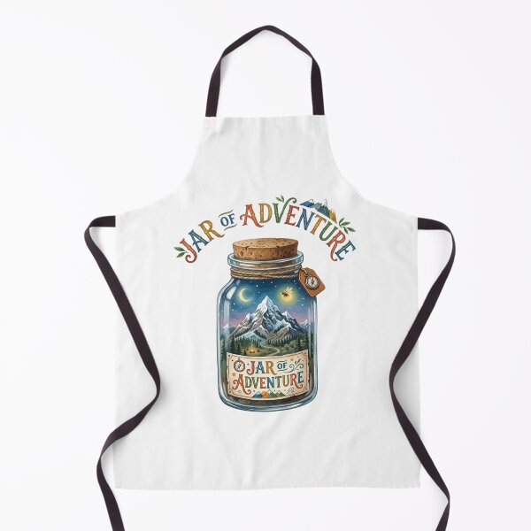 Item preview, Jar of Adventure Magic Mountain Landscape Art designed and sold by Sanan Israyilli.
