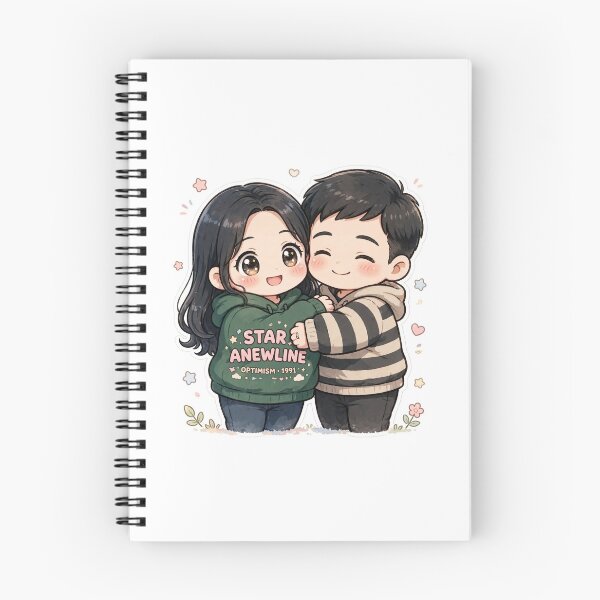 Item preview,  Cute Chibi Couple Hug Sticker  designed and sold by parejitasghibli.