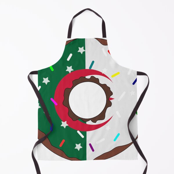 Item preview, Algeria Flag Donut – Colorful Sprinkles Country Pride designed and sold by TheIconSmith.