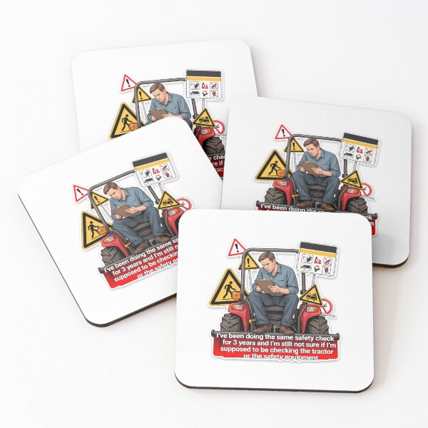 Item preview, Farm Safety Coordinator Humor designed and sold by NiftyWrx.