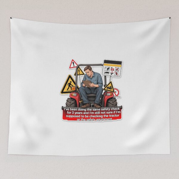Item preview, Farm Safety Coordinator Humor designed and sold by NiftyWrx.