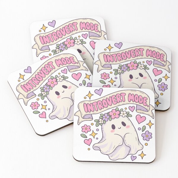 Item preview, Introvert fashion, mind, flower crown, saying, kawaii designed and sold by LongIslandDesgn.