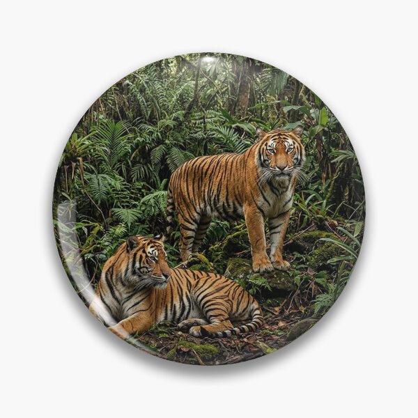 Item preview, Twin Tigers designed and sold by snoWorkshop.