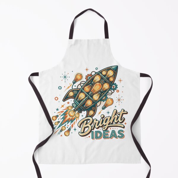 Item preview, Bright Ideas Retro Steampunk Rocket Art designed and sold by Sanan Israyilli.
