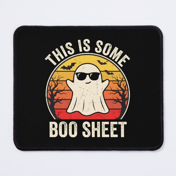 Item preview, Funny Halloween Ghost Sunglasses Retro Sunset designed and sold by Dmo3HarkoArt.