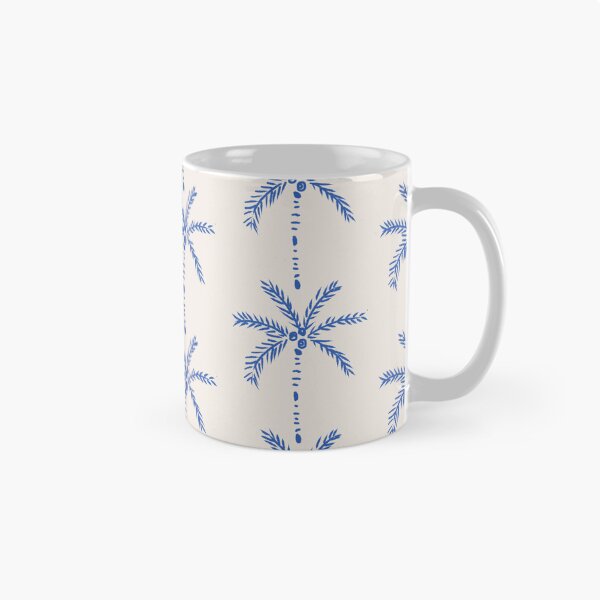 Item preview, Palm Stripes Blue Pattern designed and sold by Anis Illustration.