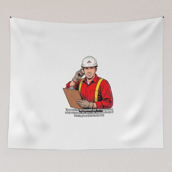 Item preview, Dramatic Farm Safety Quote Art designed and sold by NiftyWrx.